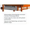 ZIVtec KTV400EF elektromos asztali téglavágó gép 230 V | 2200 W | 450 mm | Vágási mélység 145 mm | Tárcsaátmérő 400 x 25,4 mm