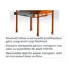 ZIVtec KTV400EF elektromos asztali téglavágó gép 230 V | 2200 W | 450 mm | Vágási mélység 145 mm | Tárcsaátmérő 400 x 25,4 mm