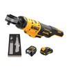 DeWalt DCF503L1G-QW akkus racsnis csavarkulcs 12 V | 3/8 inch | 81 Nm | Szénkefementes | 1 x 3 Ah akku + töltõ | Kartondobozban