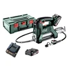 Metabo FP 18 LTX akkus zsírzópisztoly 18 V | 400 ml | 414 bar/690 bar | Szénkefementes | 2 x 2 Ah akku + töltő | metaBOX-ban