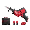 Milwaukee M12CHZ-202X akkus orrfűrész Milwaukee M12CHZ-202X akkus orrfűrész