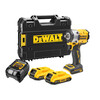 DeWalt DCF921D2T-QW akkus ütvecsavarozó 18 V | 406 Nm | 1/2 inch | Szénkefementes | 2 x 2 Ah akku + töltõ | TSTAK kofferben
