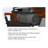 ZIVtec KTV400EF elektromos asztali téglavágó gép 230 V | 2200 W | 450 mm | Vágási mélység 145 mm | Tárcsaátmérő 400 x 25,4 mm