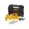 DeWalt körkivágó fűrész készlet 11 db DeWalt körkivágó fűrész készlet 11 db