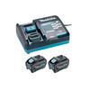 Makita XGT akkumulátor és töltő szett