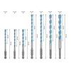 Bosch EXPERT HEX-9 többfunkciós fúrószár készlet 5-10 mm 7részes Bosch EXPERT HEX-9 többfunkciós fúrószár készlet 5-10 mm 7részes