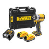 DeWalt DCF921E2T-QW akkus ütvecsavarozó 18 V | 406 Nm | 1/2 inch | Szénkefementes | 2 x 1,7 Ah akku + töltõ | TSTAK kofferben