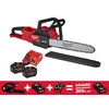 Milwaukee M18FCHS-122 akkus láncfűrész 18 V | 400 mm | Szénkefementes | 2 x 12 Ah akku + töltő