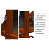 ZIVtec KTV 650 E elektromos asztali téglavágó gép 400 V | 5500 W | 500 mm | Vágási mélység 260 mm | Tárcsaátmérő 650 x 25,4 mm