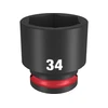 Milwaukee rövid gépi dugókulcs 1/2 inch, 34 mm