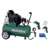Metabo Basic 250-24 W elektromos dugattyús kompresszor + LPZ 4 Set Metabo Basic 250-24 W elektromos dugattyús kompresszor + LPZ 4 Set