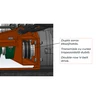 ZIVtec KTV400EF elektromos asztali téglavágó gép 230 V | 2200 W | 450 mm | Vágási mélység 145 mm | Tárcsaátmérő 400 x 25,4 mm