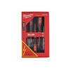 Milwaukee VDE 5 részes szigetelt csavarhúzó készlet 3 oldalú markolattal Milwaukee VDE 5 részes szigetelt csavarhúzó készlet 3 oldalú markolattal
