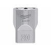 Milwaukee 1/2 inch 20 mm dugókulcs Milwaukee 1/2 inch 20 mm dugókulcs