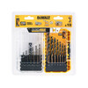 DeWalt Black&Gold hSS-G-TIN fúrószár készlet 19 db DeWalt Black&Gold hSS-G-TIN fúrószár készlet 19 db