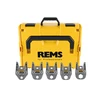 Rems préspofa készlet Standard | 15 mm, 18 mm, 22 mm, 28 mm, 35 mm | Rézcső (SV) | 5 db Rems préspofa készlet Standard | 15 mm, 18 mm, 22 mm, 28 mm, 35 mm | Rézcső (SV) | 5 db