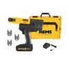 Rems Mini-Press 22V ACC Set V akkus csőprés Compact | 21,6 v | 10 - 40 mm | 22 kN | Szénkefés | 1 x 2,5 Ah akku + töltő | L-Boxx-ban