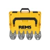 Rems Mini BMP préspofa készlet Compact | 3/8 inch, 1/2 inch, 5/8 inch, 1/4 inch | Lágy rézcső (B) | 4 db Rems Mini BMP préspofa készlet Compact | 3/8 inch, 1/2 inch, 5/8 inch, 1/4 inch | Lágy rézcső (B) | 4 db