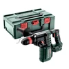 Metabo KH 18 LTX BL 28 Q akkus fúró-vésőkalapács 18 V | 3 J | Betonban 28 mm | 3,4 kg | Szénkefementes | Akku és töltő nélkül | metaBOX-ban Metabo KH 18 LTX BL 28 Q akkus fúró-vésőkalapács 18 V | 3 J | Betonban 28 mm | 3,4 kg | Szénkefementes | Akku és töltő nélkül | metaBOX-ban