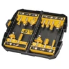 DeWalt felsőmaró kés készlet 12 db DeWalt felsőmaró kés készlet 12 db