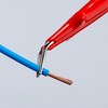 Knipex szigetelt műszerész csipesz Hajlított | 150 mm