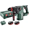 Metabo KH 18 LTX BL 35 Q akkus fúró-vésőkalapács 2x5.5 AH LIHD, Metabox
