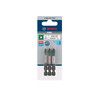 Bosch PRO Pozidriv bit készlet PZ1, PZ2, PZ3, 55 mm, 3 db Bosch PRO Pozidriv bit készlet PZ1, PZ2, PZ3, 55 mm, 3 db