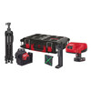 Milwaukee M123PLSKIT-401P vonallézer Hatósugár: 0 - 100 m | 1 x 4 Ah akku + töltő | Packout kofferben Milwaukee M123PLSKIT-401P vonallézer Hatósugár: 0 - 100 m | 1 x 4 Ah akku + töltő | Packout kofferben