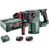 Metabo KH 18 LTX BL 35 Q akkus fúró-vésőkalapács 2x LiHD 8,0Ah, ASC 145, metaBOX