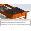 ZIVtec KTV400E elektromos asztali téglavágógép 230 V | 2200 W | 450 mm | Vágási mélység 145 mm | Tárcsaátmérő 400 x 25,4 mm ZIVtec KTV400E elektromos asztali téglavágógép 230 V | 2200 W | 450 mm | Vágási mélység 145 mm | Tárcsaátmérő 400 x 25,4 mm
