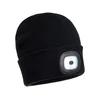 Kép: B029 - Beanie USB ujratoltheto LED-es fejlampa - fekete.webp