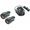 Bosch 2 x PBA 12V 1,5 Ah + GAL 1210 CV kezdőkészlet Bosch