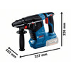 Bosch GBH 187-LI akkus fúrókalapács 2 x 5Ah + töltő, kofferben Bosch GBH 187-LI akkus fúrókalapács 2 x 5Ah + töltő, kofferben