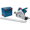 Bosch GKT 55GCE merülőfűrész L-Boxxban + FSN 1600 vezetősín Bosch GKT 55 GCE