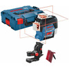 Bosch GLL 3-80 C vonallézer BM 1 tartóval L-Boxx-ban Bosch GLL 3-80 C