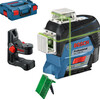 Bosch GLL 3-80 CG vonallézer BM 1 tartóval L-Boxx-ban Bosch GLL 3-80 CG