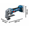 Bosch GSC 18V-16 E akkus lemezvágó olló (akku és töltő nélkül) Bosch GSC 18V-16 E akkus lemezvágó olló (akku és töltő nélkül)