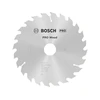 Bosch körfűrészlap 184 x 30 mm | fogszám: 24 db | vágásszélesség: 2,6 mm