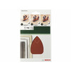 Bosch rezgőcsiszoló papír 95x135mm G80 Bosch rezgőcsiszoló papír 95x135mm G80
