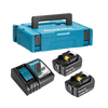 Makita 2xBL1850+DC18RC+MakPac1 akkumulátor és töltő szett Makita 2xBL1850+DC18RC+MakPac1 akkumulátor és töltő szett
