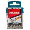 Makita Impact Premier PZ2 50 mm pozidrive behajtóbit 10 db Makita Impact Premier PZ2 50 mm pozidrive behajtóbit 10 db