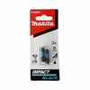 Makita Impact Black PH3 25 mm phillips behajtóbit 2 db Makita Impact Black PH3 25 mm phillips behajtóbit 2 db