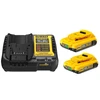 DeWalt DCB115D2-QW akkumulátor és töltő szett 18 V | 2 Ah DeWalt DCB115D2-QW akkumulátor és töltő szett 18 V | 2 Ah