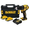 DeWalt DCD709D2T-QW akkus ütvefúró-csavarozó 18 V | 65 Nm | 0 - 13 mm | Szénkefementes | 2 x 2 Ah akku + töltő | TSTAK kofferben