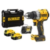 DeWalt DCD800P2T-QW akkus fúrócsavarozó tokmányos 18 V | 90 Nm | Szénkefementes | 2 x 5 Ah akku + töltő | TSTAK kofferben DeWalt DCD800P2T-QW akkus fúrócsavarozó tokmányos 18 V | 90 Nm | Szénkefementes | 2 x 5 Ah akku + töltő | TSTAK kofferben