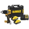 DeWalt DCD805H2T-QW akkus ütvefúró-csavarozó 18 V | 34 Nm/90 Nm | 1,5 - 13 mm | Szénkefementes | 2 x 5 Ah akku + töltő | Kofferben DeWalt DCD805H2T-QW akkus ütvefúró-csavarozó 18 V | 34 Nm/90 Nm | 1,5 - 13 mm | Szénkefementes | 2 x 5 Ah akku + töltő | Kofferben