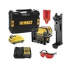 DeWalt DCE0822D1R-QW Piros vonallézer Hatósugár jelfogóval: 0 - 50 m | 1 x 2 Ah akku + töltő | TSTAK kofferben DeWalt DCE0822D1R-QW Piros vonallézer Hatósugár jelfogóval: 0 - 50 m | 1 x 2 Ah akku + töltő | TSTAK kofferben
