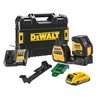 DeWalt DCE088D1G18-QW Zöld vonallézer Hatósugár jelfogóval: 0 - 50 m | 1 x 2 Ah akku + töltő | TSTAK kofferben DeWalt DCE088D1G18-QW Zöld vonallézer Hatósugár jelfogóval: 0 - 50 m | 1 x 2 Ah akku + töltő | TSTAK kofferben