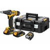 DeWalt DCF403D2GT-QW akkus popszegecselő + 2 x 2,0 Ah + DCB1102 + TSTAK 18 V XR DeWalt DCF403D2GT-QW akkus popszegecselő + 2 x 2,0 Ah + DCB1102 + TSTAK 18 V XR