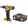 DeWalt DCF414NT-XJ akkus popszegecselő + TSTAK 18 V XR DeWalt DCF414NT-XJ akkus popszegecselő + TSTAK 18 V XR